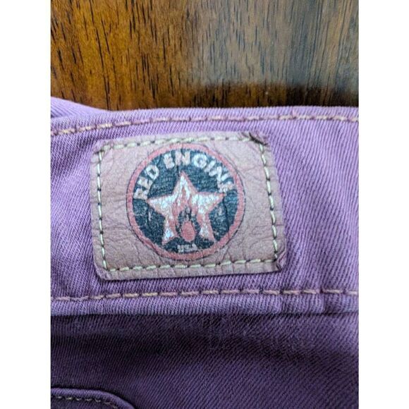 Red Engine Vintage Cayenne Low Rise Skinny Lavender Stretch Demin Women's Size 2 - Picture 9 of 12